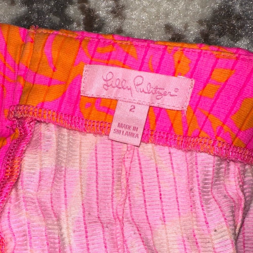Lilly Pulitzer shorts Pop pink Seaesta - Picture 6 of 8